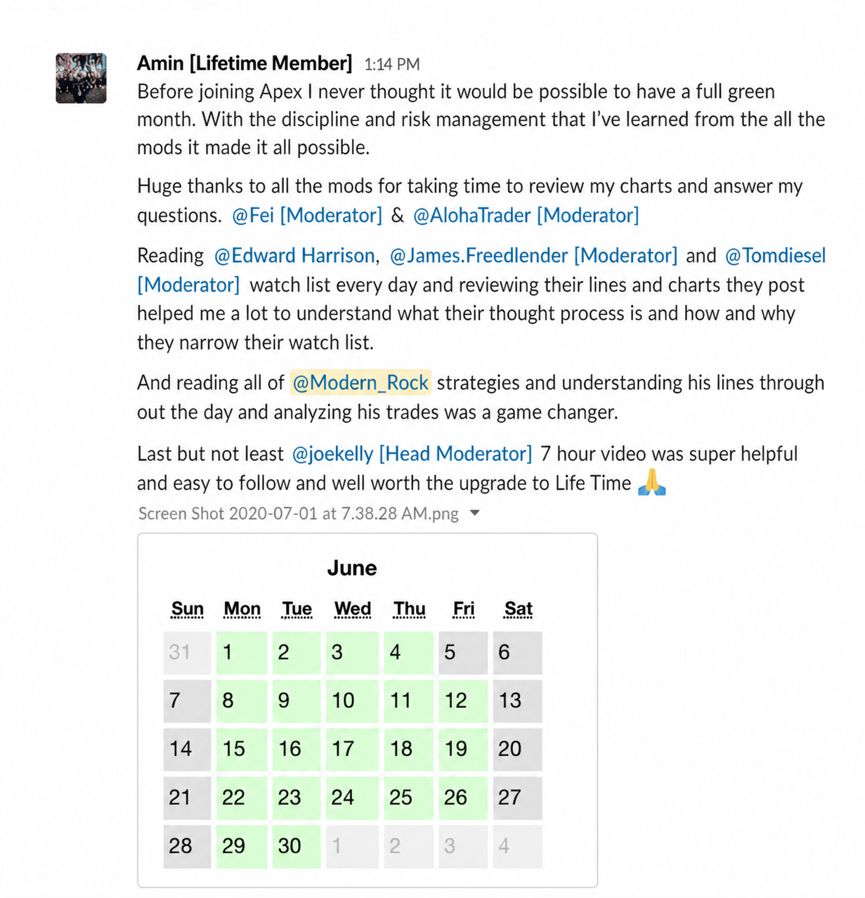 Amin community review